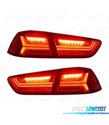 FANALI MITSUBISHI LANCER 07-17 FULL LED DINAMICI