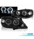 FARI PER OPEL ASTRA G 97-04 ANGEL EYES CCFL NERI