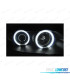 FARI PER OPEL ASTRA G 97-04 ANGEL EYES CCFL NERI