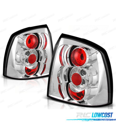 FANALI PER OPEL ASTRA G 3P 5P 97-04 CROMATI