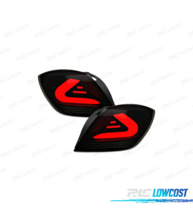 FANALI PER OPEL ASTRA GTC 05-10 3P FULL LED NERO AFFUMICATO