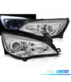 FARI OPEL ASTRA J 10-15 A TUBO LED CROMATI