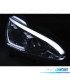 FARI PEUGEOT 208 12-15 TUBO LUCE LED CROMATO