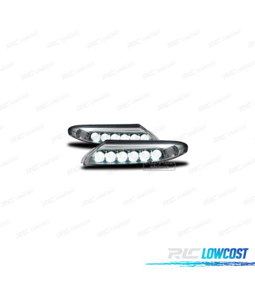 KIT LUCE DIURNA FRECCIA LED PER PORSCHE 997 TURBO GT2 06-12 CRISTAL