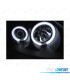 FARI PER RENAULT CLIO II 01-05 ANGEL EYES LED NERI
