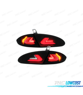 FANALI SEAT LEON 2 05-09 CARDNA FULL LED FUMÉ