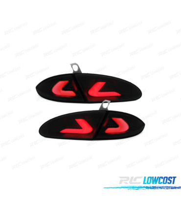 FANALI SEAT LEON 2 05-09 CARDNA FULL LED FUMÉ