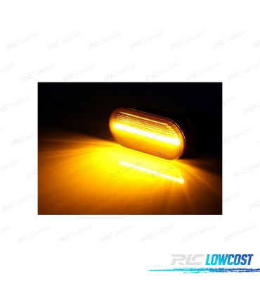 FRECCIE LATERALI PER SEAT LEON II 05-12 CON LED DINAMICI FUMÉ