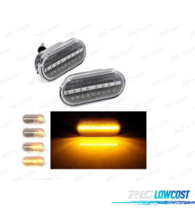 FRECCIE LATERALI PER SEAT LEON II 05-12 CON LED DINAMICO