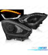 FARI PER SUZUKI SWIFT 17- TUBE LIGHT DRL DINAMICI NERI