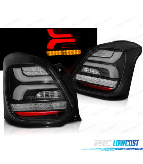 FANALI PER SUZUKI SWIFT 17- BARRE LED DINAMICHE NERE
