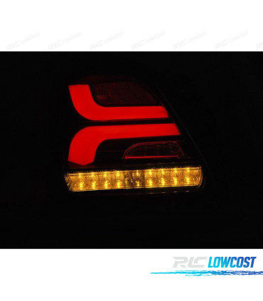 FANALI PER SUZUKI SWIFT 17- BARRE LED DINAMICHE ROSSO BIANCO