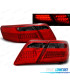FANALI TOYOTA CAMRY 6 XV40 06-09 LED ROSSO AFFUMICATO