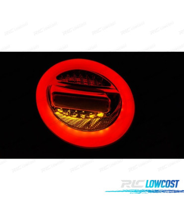 FANALI PER VOLKSWAGEN VW NEW BEETLE 98-05 BARRE LED DINAMICHE PER FRECCE