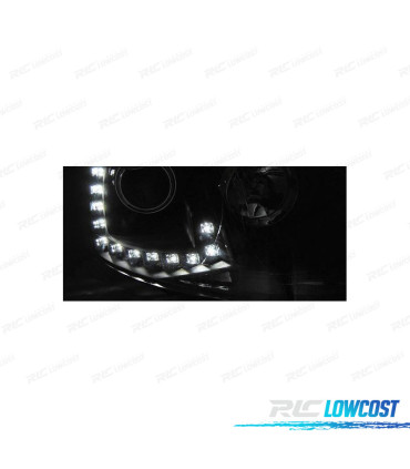 FARI VOLKSWAGEN VW GOLF 5 03-09 LUCE DIURNA TRU DRL NERI