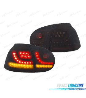 FANALI A LED VOLKSWAGEN VW GOLF 5 03-08 DINAMICI FUMÉ