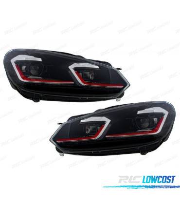 FARI VOLKSWAGEN VW GOLF 6 08-13 LOOK GTI GOLF 7 DINAMICI