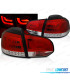 FANALI PER VOLKSWAGEN VW GOLF 6 08-12 LED ROSSO CHIARO