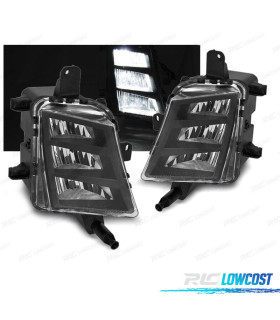 FARI ANABBAGLIANTI LUCE DIURNA VOLKSWAGEN VW GOLF MK 7.5 17-20 NERO