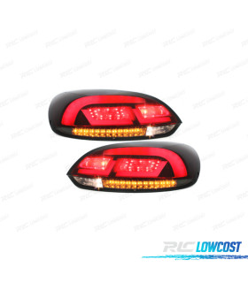 FANALI VOLKSWAGEN VW SCIROCCO III 08-14 LITEC ROSSO AFFUMICATO