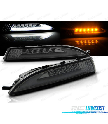 FRECCIE PER VOLKSWAGEN VW SCIROCCO III 08-14 LED LUCE DIURNA LED FUME'