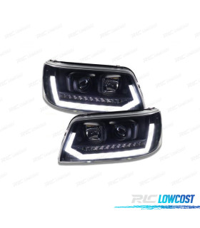 FARI VOLKSWAGEN VW T5 03-09 NUOVO LOOK CON FRECCIA LED DINAMICA