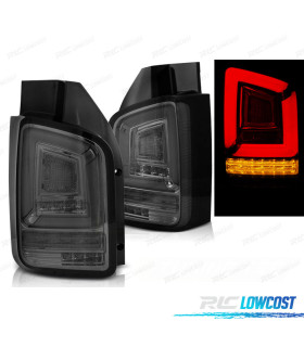 FANALI PER VOLKSWAGEN VW T5 03-09 1P FULL LED DINAMICI FUMÉ