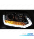 FARI PER VOLKSWAGEN VW T5 10-15 TRU DRL DINAMICI LOOK VOLKSWAGEN VW T6 CROMATI
