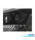 FARI PER VOLKSWAGEN VW T5 GP 09-14 DRL CON FRECCIA DINAMICA A LED NERO LUCIDO