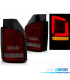 FANALI PER VOLKSWAGEN VW T5 10-15 2P FULL LED DINAMICI ROSSI FUMÉ