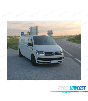 FARI PER VOLKSWAGEN VW T6 15-19 DRL NERI CON FRECCIA LED DINAMICA