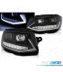 FARI VOLKSWAGEN VW T6 15-19 TRU DRL NERI CON FRECCIA LED