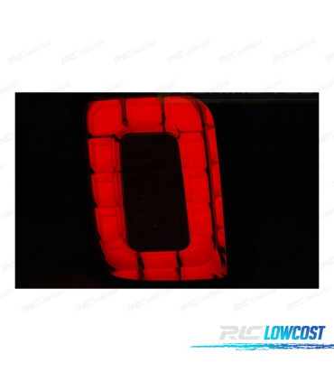 FANALI PER VOLKSWAGEN VW T6 TRANSPORTER 15-19 BAR LED FUMÉ