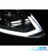FARI PER VOLKSWAGEN VW TOURAN II 10-15 NERI TRU DRL CON FRECCIA DINAMICA A LED