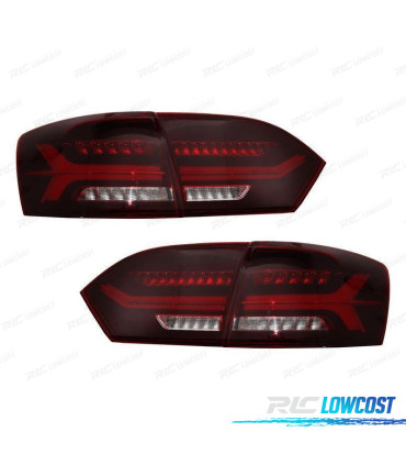 FANALI PER VOLKSWAGEN VW JETTA MK6 12-14 INDICATORE DI DIREZIONE A LED DINAMICO