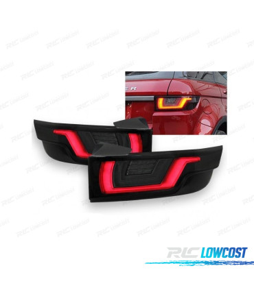 FANALI RANGE ROVER EVOQUE 11-18 DINAMICI FUMÉ