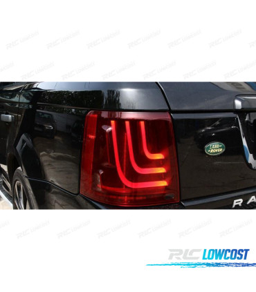 FANALI RANGE ROVER SPORT 05-13 NUOVO LOOK CON FRECCE A LED DINAMICHE