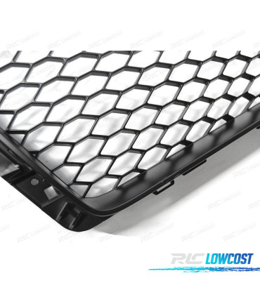 GRIGLIA PER AUDI A4 B9 15-19 LOOK RS NERO OPACO