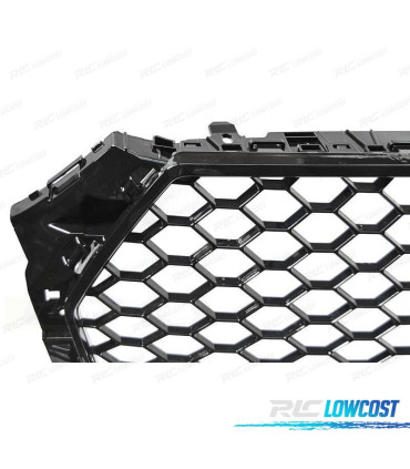 GRIGLIA PER AUDI A4 B9 15-19 LOOK RS NERO LUCIDO