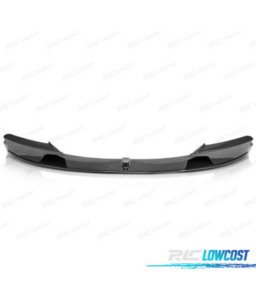 SPOILER LIP ANTERIORE BMW F30 F31 LOOK M PERFORMANCE NERO LUCIDO