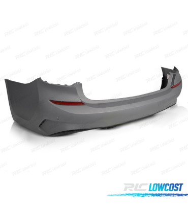 PARAURTI POSTERIORE PER BMW G20 19- LOOK M PERFORMANCE PDC NERO OPACO