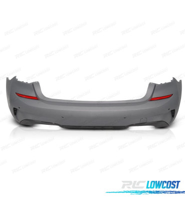 PARAURTI POSTERIORE PER BMW G20 19- LOOK M PERFORMANCE PDC NERO OPACO