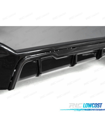 PARAURTI POSTERIORE BMW G20 19-22 LOOK M PERFORMANCE NERO LUCIDO PDC