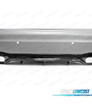 PARAURTI POSTERIORE MERCEDES W213 16-19 LOOK AMG PDC