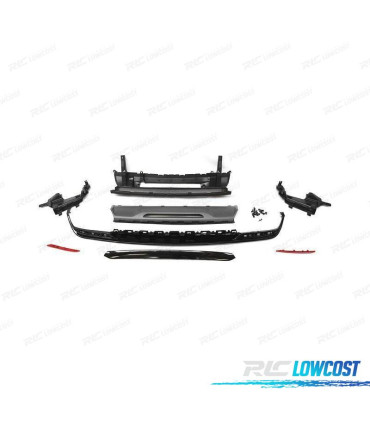 PARAURTI POSTERIORE PER MERCEDES W222 CLASSE S 13-17 LOOK AMG S63 PDC