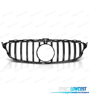 GRIGLIA PER MERCEDES W205 18-21 LOOK GTR NERO LUCIDO