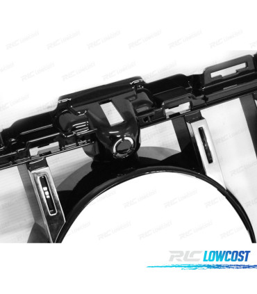 GRIGLIA PER MERCEDES W205 18-21 LOOK GTR NERO CROMATO
