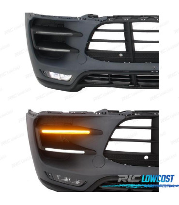PARAURTI ANTERIORE PORSCHE MACAN 14-17 LOOK TURBO