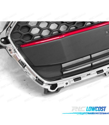 GRIGLIA PER SUZUKI SWIFT VI 17- NERO CROMATO