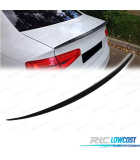 SPOILER ALETTA AUDI A4 B8 SLINE 11-15 NERO LUCIDO